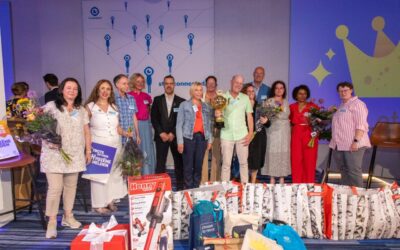 Jan Harkema van SVP Schoonmaak wint de gouden beker Schoonmaker van het Jaar 2024